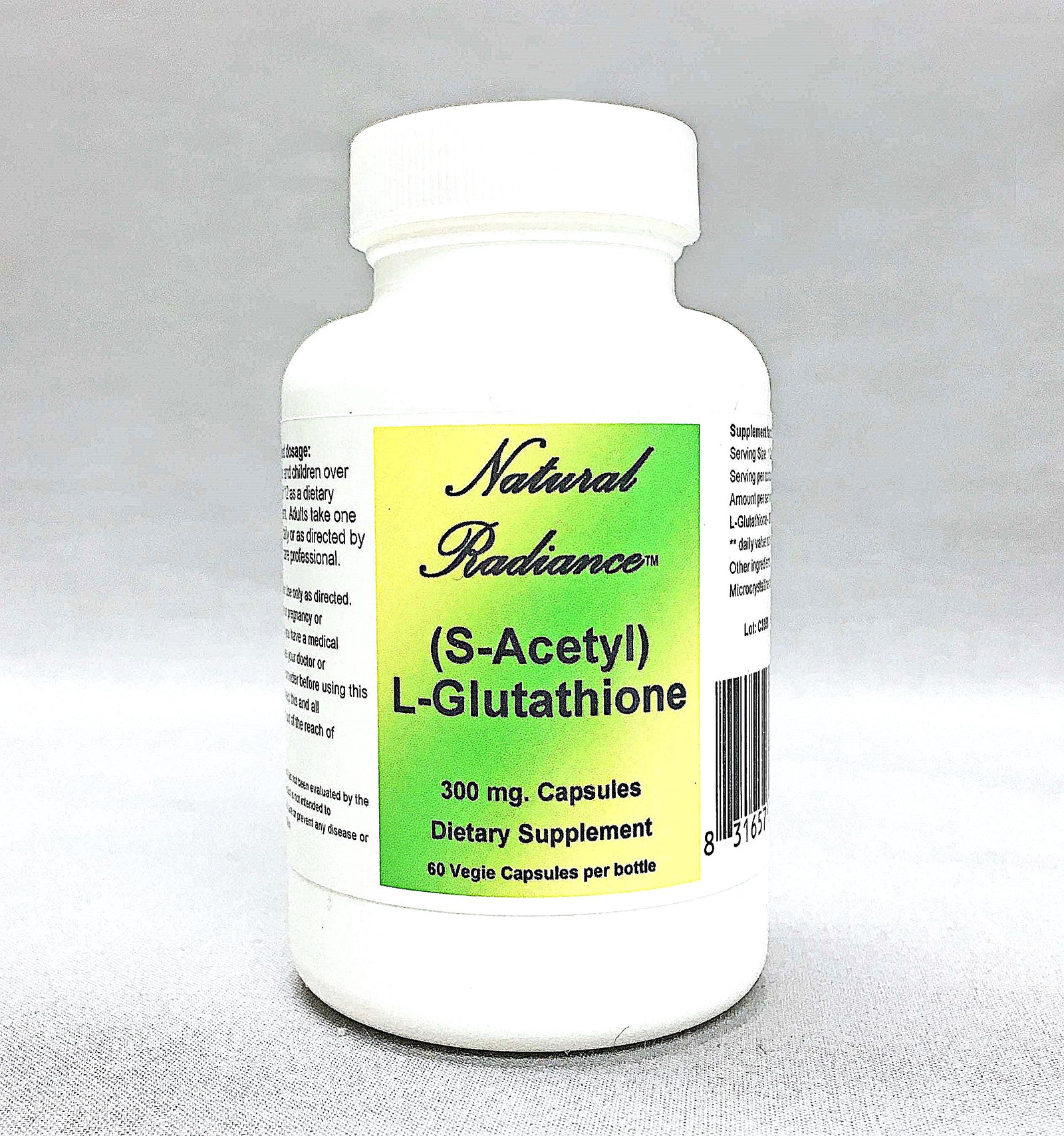 Glutathione: Antioxidant & Detoxification Support 300mg