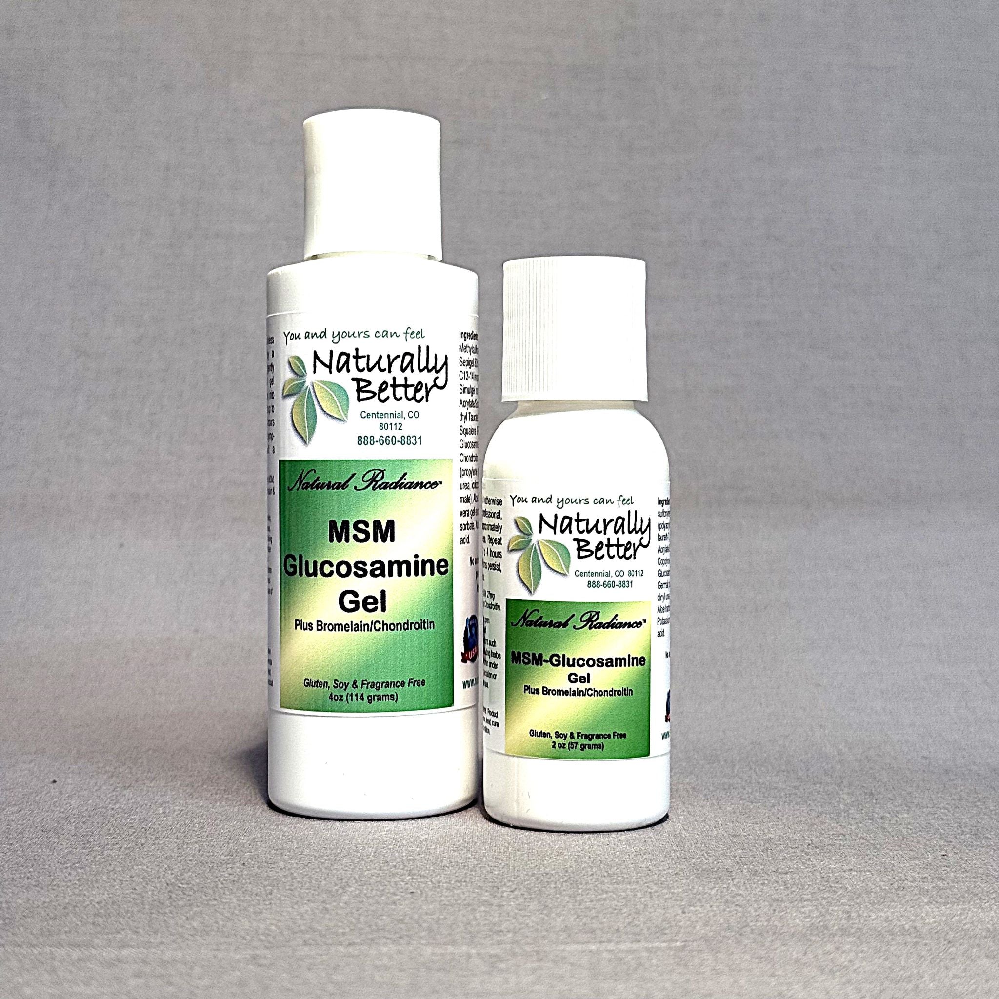 Natural Radiance MSM Glucosamine Gel