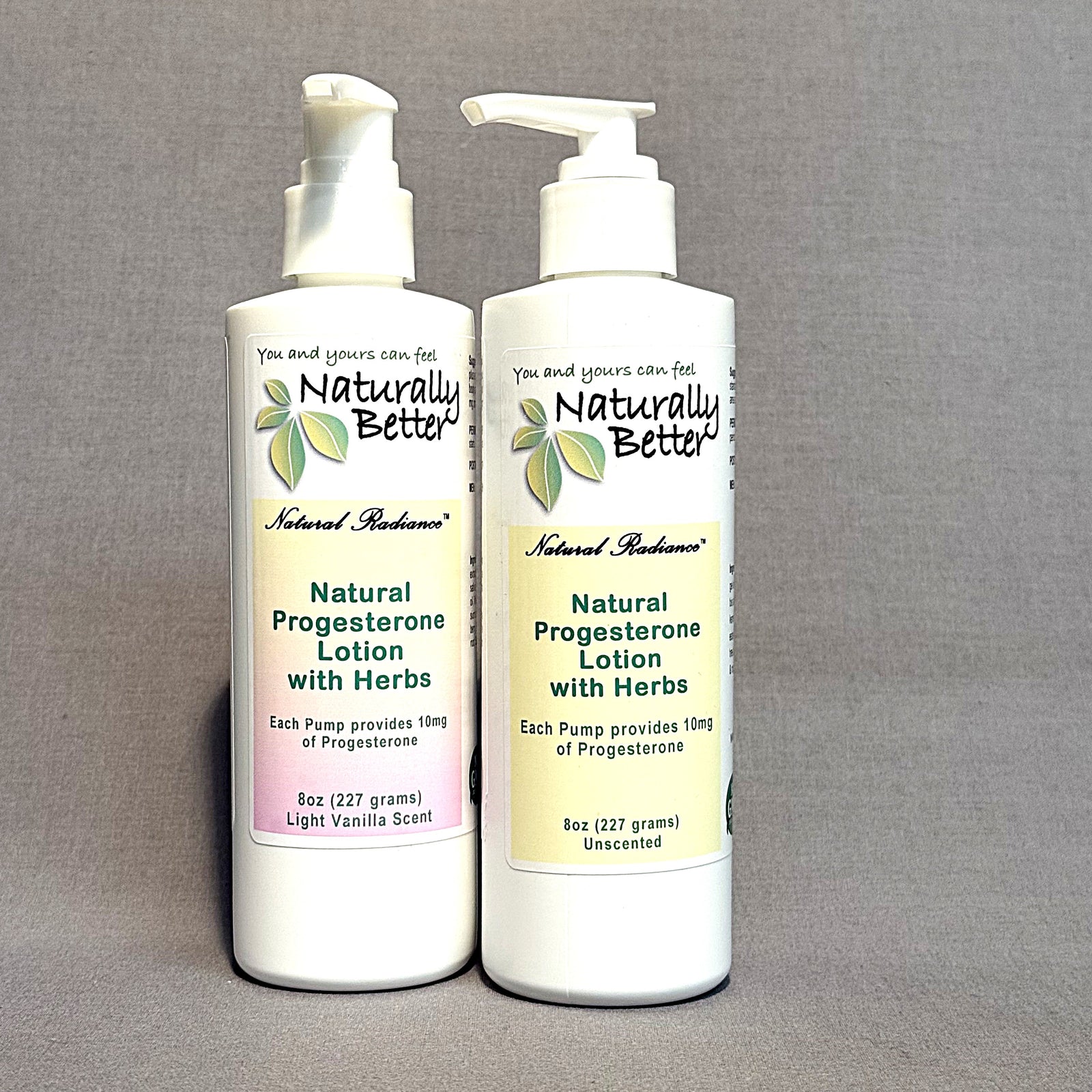 Natural Radiance Progesterone Lotion with Herbs