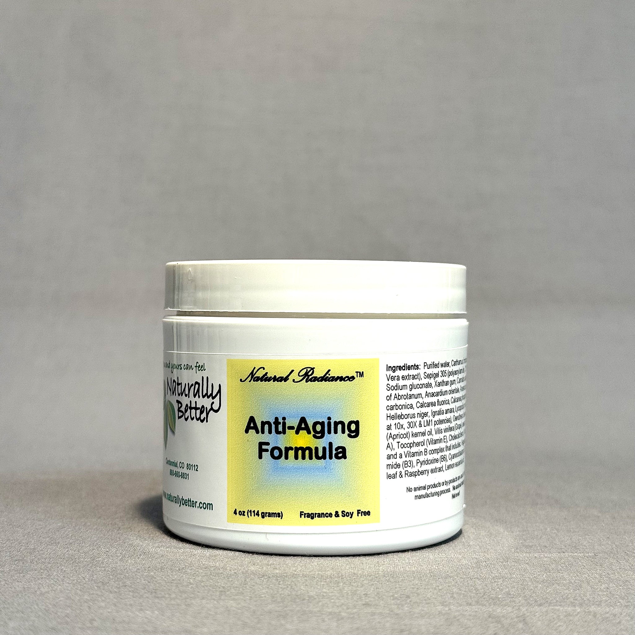 Natural Radiance Anti-Aging Formula Creme