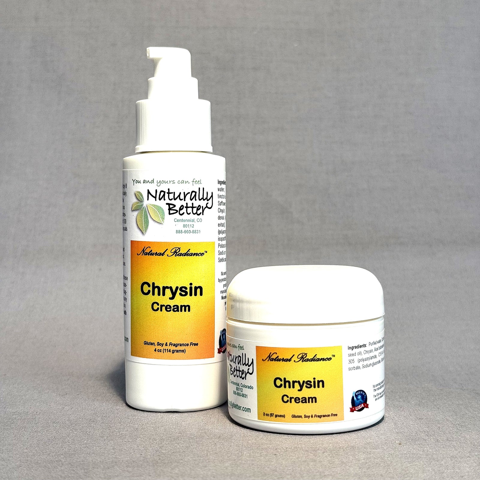 Natural Radiance Chrysin Cream