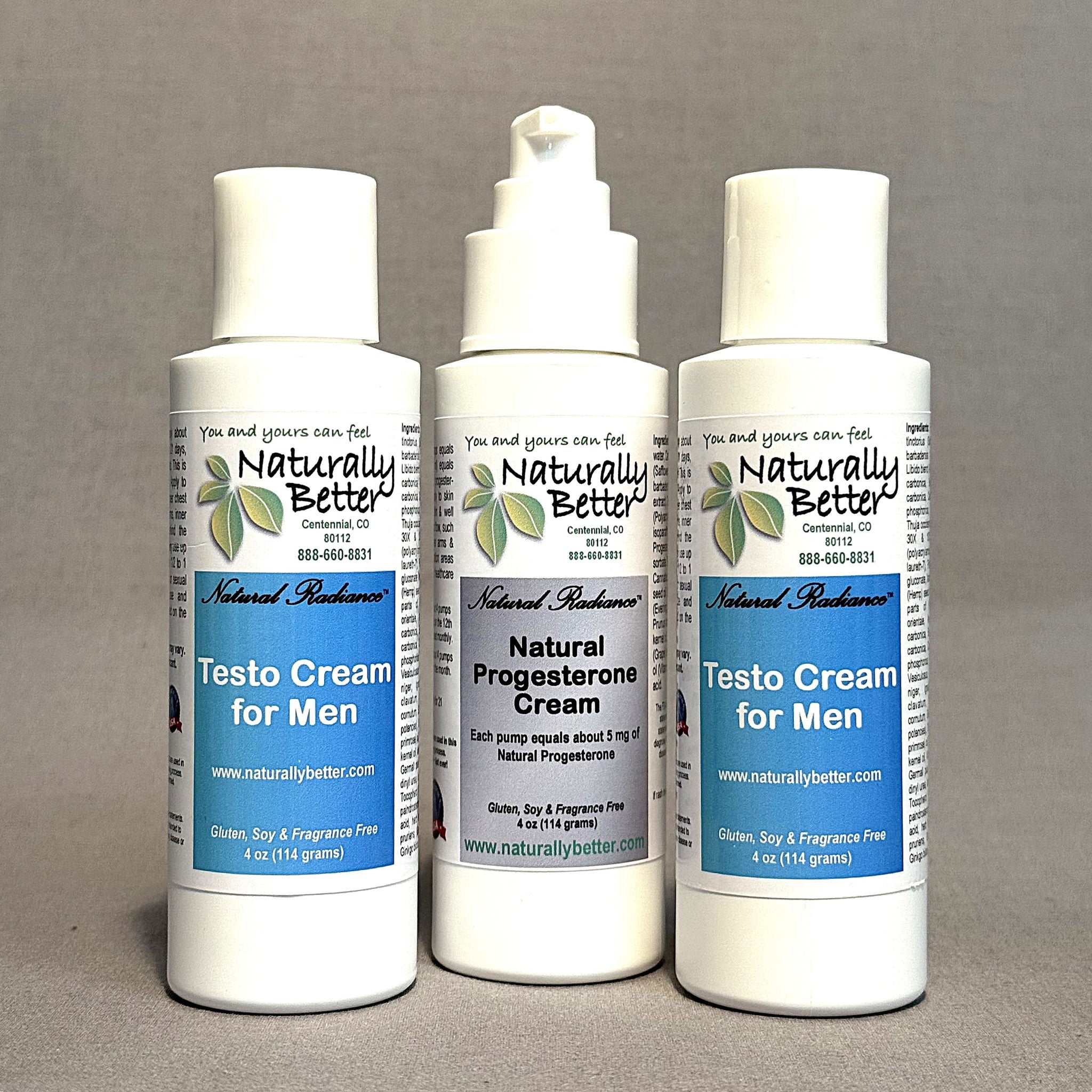 Natural Radiance Hormone Balance Package for Men