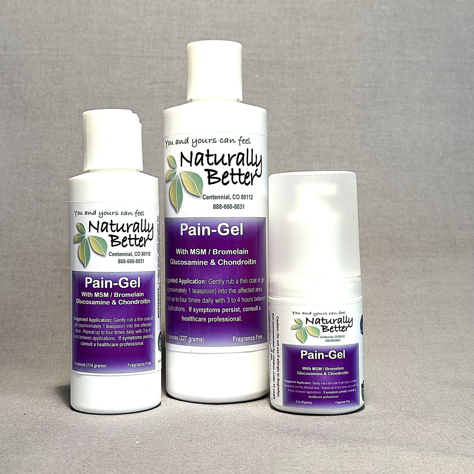 Natural Radiance Pain Gel